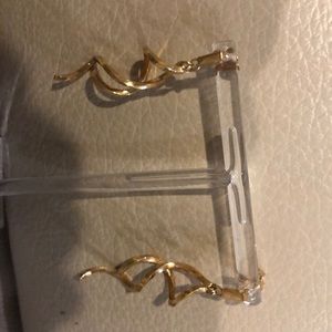 14kt gold 1” drop lt wt